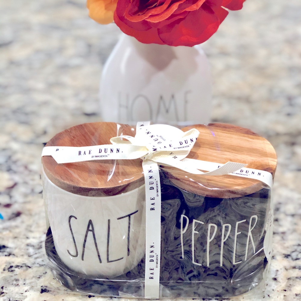 Rae Dunn Salt and Pepper